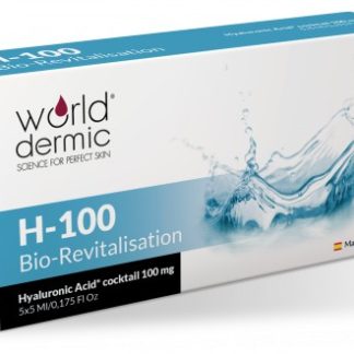 World Dermic H-100 Bio-Revitalisation | Hyaluronic Acid | Anti-Aging